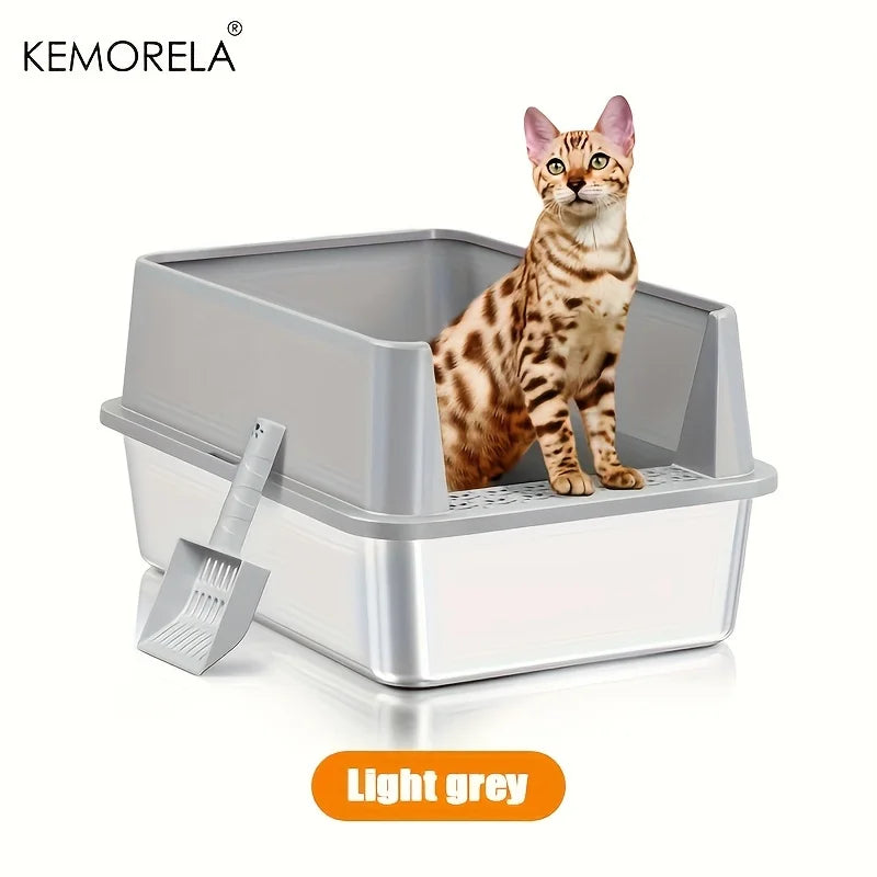 Premium Stainless Steel Litter Box™