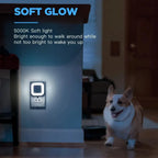 1pc Intelligent LED Induction Light Automatically Lights Up At Night,