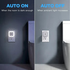 1pc Intelligent LED Induction Light Automatically Lights Up At Night,