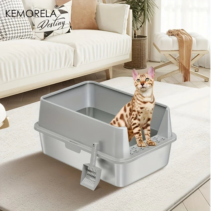 Premium Stainless Steel Litter Box™