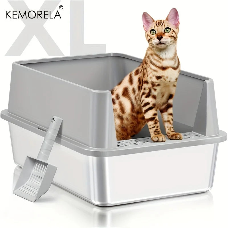 Premium Stainless Steel Litter Box™