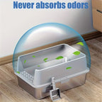 Premium Stainless Steel Litter Box™