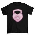 Kettlebell heart t-shirt